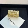 CHANEL Brooch B23K Matelasse bag motif Gold Metal