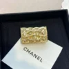 CHANEL Brooch B23K Matelasse bag motif Gold Metal