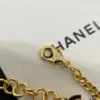 Chanel 24C leather with double C pearl necklace
