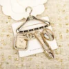 Chanel hanger shape brooch