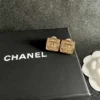 Chanel Cruise 2024/25 stud earrings , rose golden