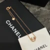 Chanel Coco bracelet on chain