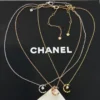 Chanel Coco necklace, one diamonds , silver or rose golden or yellow golden