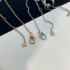 Chanel Coco necklace, one diamonds , silver or rose golden or yellow golden