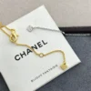 Chanel Coco bracelet on chain one diamond