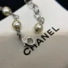 Chanel Cruise 2024/25 Transparent & Pearly White Pedant Necklace