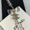 Chanel Spring-Summer 2025 Pre-collection Double Layer Transparent Necklace