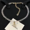 Chanel Spring-Summer 2025 Pre-collection Transparent Choker