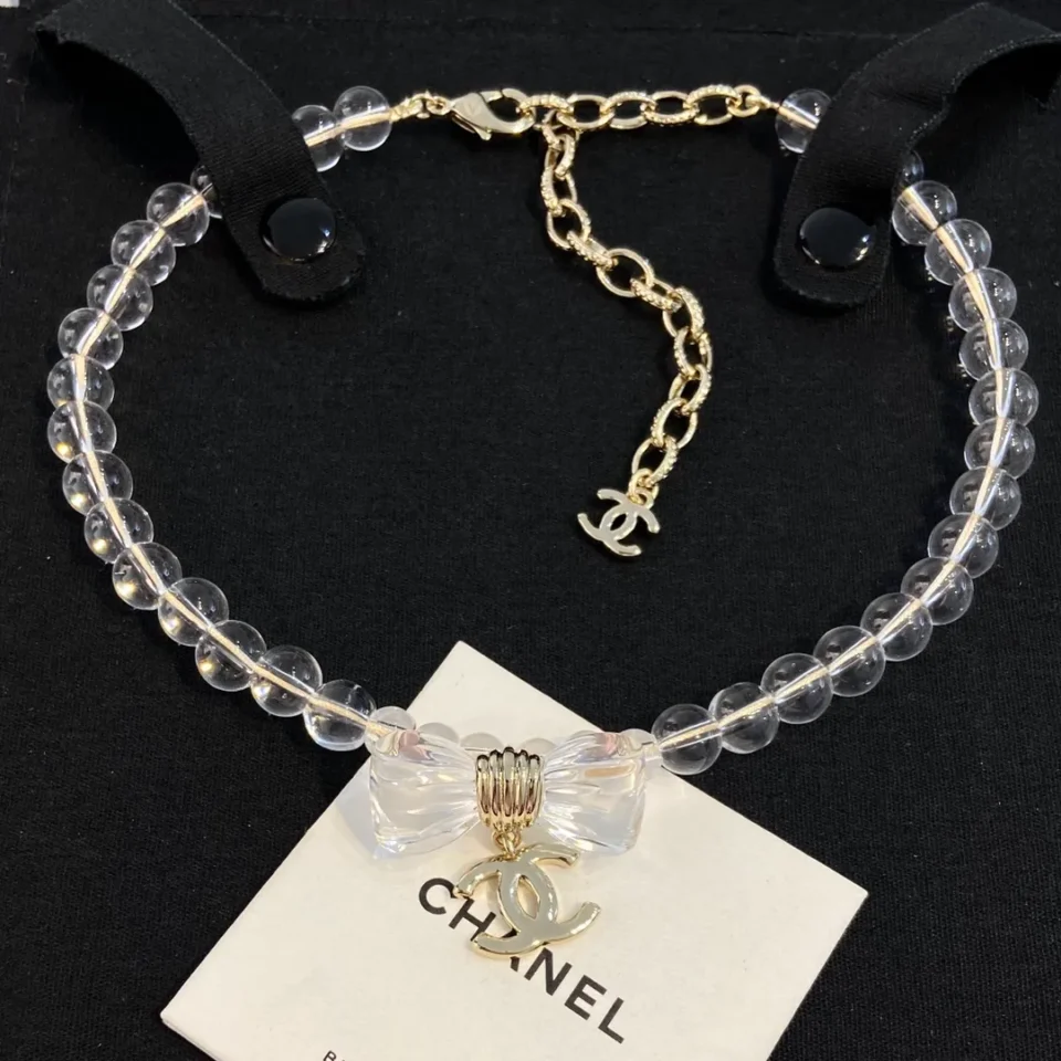 Chanel Spring-Summer 2025 Pre-collection Transparent Choker