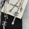 CHANEL Spring-Summer 2025 Bird Pendant Earrings Clutch with chain