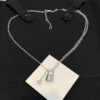 Celine TRIOMPHE LOCK NECKLACE IN BRASS WITH GOLD FINISH