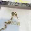 DiorWomen Métamorphose Earrings Gold-Finish Metal and White Resin Pearls