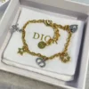 Dior Petit CD Lucky Charms ,Golden Silver