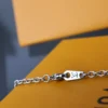 LV Chocolate Bar charm necklace for men