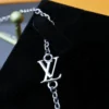 LV Chocolate Bar charm necklace for men
