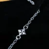 LV Chocolate Bar charm necklace for men