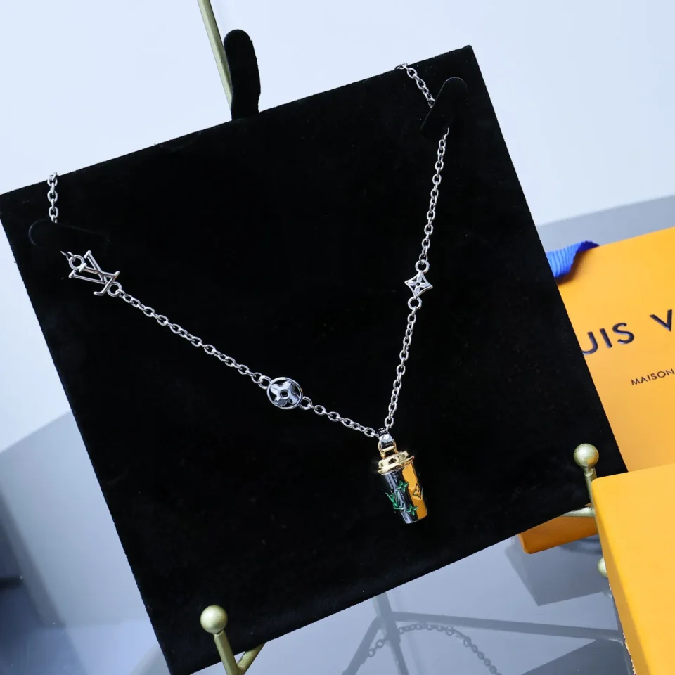 LV Cup Charm Necklace For Men