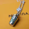 LV Cup Charm Necklace For Men