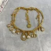 Dior D Drop double layer Bracelet