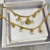 Dior D Drop double layer Bracelet