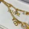 Dior D Drop double layer Bracelet