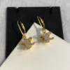 CELINE Triomphe Embellished Earrings