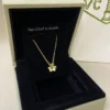 Frivole pendant necklace, small model ,Pink diamonds,Green diamonds