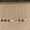 Vintage Alhambra pendant ,Blue | Black | Deep golden | White | Light golden | Green | Red | Pink