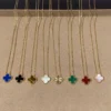 Vintage Alhambra pendant ,Blue | Black | Deep golden | White | Light golden | Green | Red | Pink