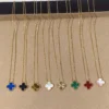 Vintage Alhambra pendant ,Blue | Black | Deep golden | White | Light golden | Green | Red | Pink