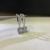C de Cartier Earrings ,White diamonds