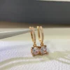 C de Cartier Earrings ,White diamonds