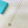 Cartier Trinity Diamond Heart Necklace ,paved