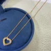 Cartier Trinity Diamond Heart Necklace