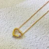 Cartier Trinity Diamond Heart Necklace