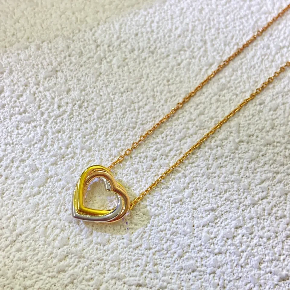 Cartier Trinity Diamond Heart Necklace