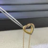 Cartier Trinity Diamond Heart Necklace