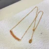 Clash de Cartier pendant, small model, paved ,Pink diamonds