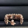Clash de Cartier hoop earrings, double row