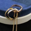 Trinity pendant, cushion-shaped