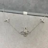 Multi Butterfly Silhouette Diamond Bracelet