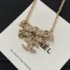 CHANEL Ribbon COCOmark Necklace