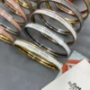 Hermes Narrow Bangle in Enamel