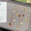 Lucky Spring long necklace, 15 motifs