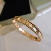 Perlée signature bracelet, medium model