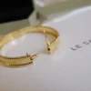 Perlée signature bracelet, medium model