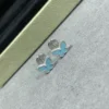 VCA Sweet Butterflies earstuds ,blue,gray,white