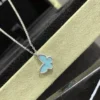 Sweet Butterflies pendant ,Blue,Gray,White