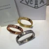 Perlée clovers bracelet, medium model
