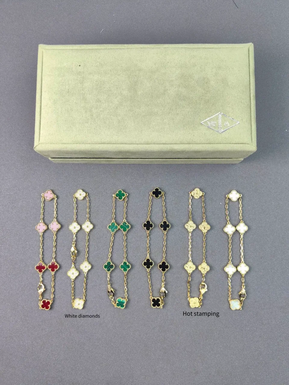 Sweet Alhambra bracelet, 6 motifs